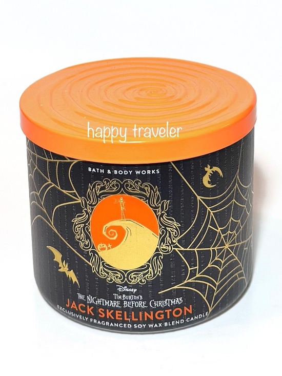 Bath & Body Works Other - JACK SKELLINGTON 3-Wick Candle